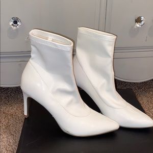 White booties